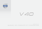 Volvo V40 CROSS COUNTRY 2014 Manuel De Conduite Et D'entretien