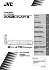 JVC XV-S502SL Manuel D'instructions