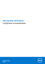 Dell OptiPlex 3070 Micro Configuration Et Caractéristiques