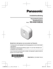 Panasonic KX-HNS102EX2 Guide D'installation