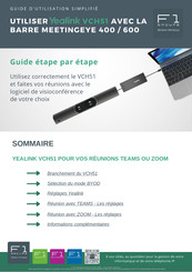 Yealink VCH51 Guide D'installation Simplifié