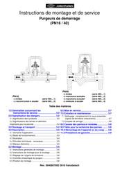 ARI ARMATUREN PN 16 665 Serie Instructions De Montage Et De Service