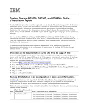 IBM DS3300 Guide D'installation Rapide