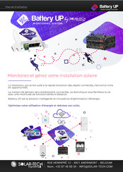 Solar Tech Battery UP Manuel D'utilisation