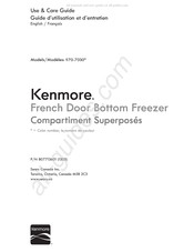 Kenmore 970-7030 Serie Guide D'utilisation Et D'entretien