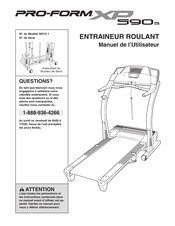 Pro-Form XP 590S Manuel De L'utilisateur