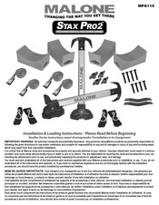 MALONE Stax Pro2 Instructions D'installation