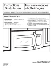 GE JVM6175SLVC01 Instructions D'installation