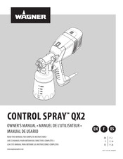 WAGNER CONTROL SPRAY QX2 Manuel De L'utilisateur