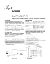 nVent RAYCHEM RAYSTAT-ECO-01 Instructions D'installation