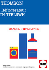Thomson TH-TTRL3WH Manuel D'utilisation