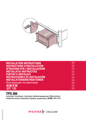 Pfeiffer Vacuum TPG 366 Instructions D'installation