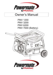 Pramac Powermate PMV 6200 Manuel De L'utilisateur