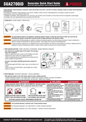 A-iPower SUA2700iD Guide De Démarrage Rapide