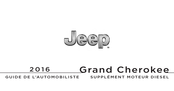 Jeep Grand Cherokee 2016 Guide De L'automobiliste