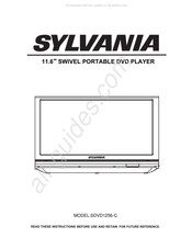 Sylvania SDVD1256-C Mode D'emploi