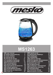 Mesko MS1263 Mode D'emploi