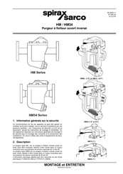 Spirax Sarco HM Série Montage Et Entretien