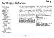 TWIG YZ6501-20-FR Guide De Configuration