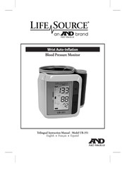 A&D Medical Life Source UB-351 Manuel D'utilisation