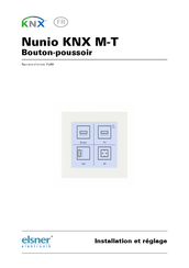 elsner elektronik Nunio KNX M-T Installation Et Réglage