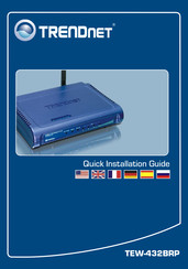 TRENDnet TEW-432BRP Guide D'installation Rapide