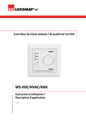 Swisslux LUXOMAT KNX Instructions D'utilisation