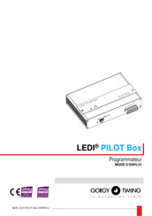 Gorgy Timing LEDI PILOT Box Mode D'emploi