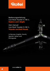 Rollei Lion Rock Traveler L Guide De L'utilisateur