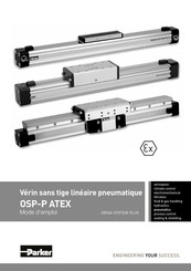 Parker OSP-P ATEX Mode D'emploi