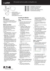 Eaton i-wifi01 Guide D'installation