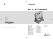 Bosch GAS 35 L SFC+ Professional Notice Originale