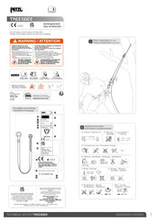 Petzl TREESBEE Mode D'emploi