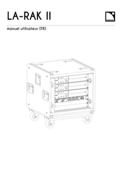 L-Acoustics LA-RAK II Manuel Utilisateur