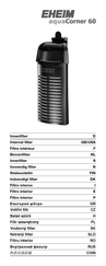 EHEIM aquaCorner 60 Mode D'emploi