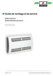 REMKO SLE 60 Guide De Montage Et De Service