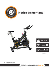 Darwin Fitness DF-SC30 Notice De Montage
