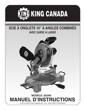 King Canada 8324N Manuel D'instructions