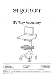 Ergotron SV Tray Accessory Manuel De L'utilisateur