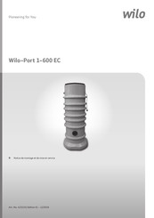 Wilo Port 1-600 EC Notice De Montage Et De Mise En Service