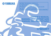 Yamaha YFM50RY Manuel Du Propriétaire