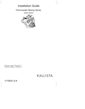 Kallista P29512 Guide D'installation