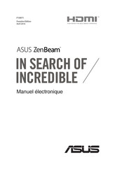 Asus ZenBeam Manuel Électronique