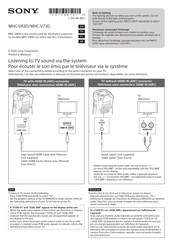 Sony MHC-V83D Mode D'emploi