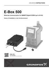 Grundfos E-Box 500 Notice D'installation Et De Fonctionnement