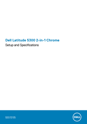 Dell Latitude 5300 Configuration Et Spécifications