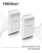 TRENDnet TEW-740APBO2K Guide D'installation Rapide