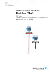 Endress+Hauser Liquiphant FTL62 Manuel De Mise En Service