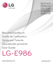 LG LG-E986 Guide De L'utilisateur