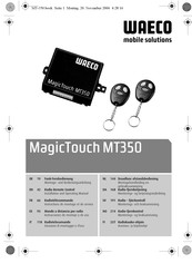 Waeco MagicTouch MT350 Instructions De Montage Et De Service